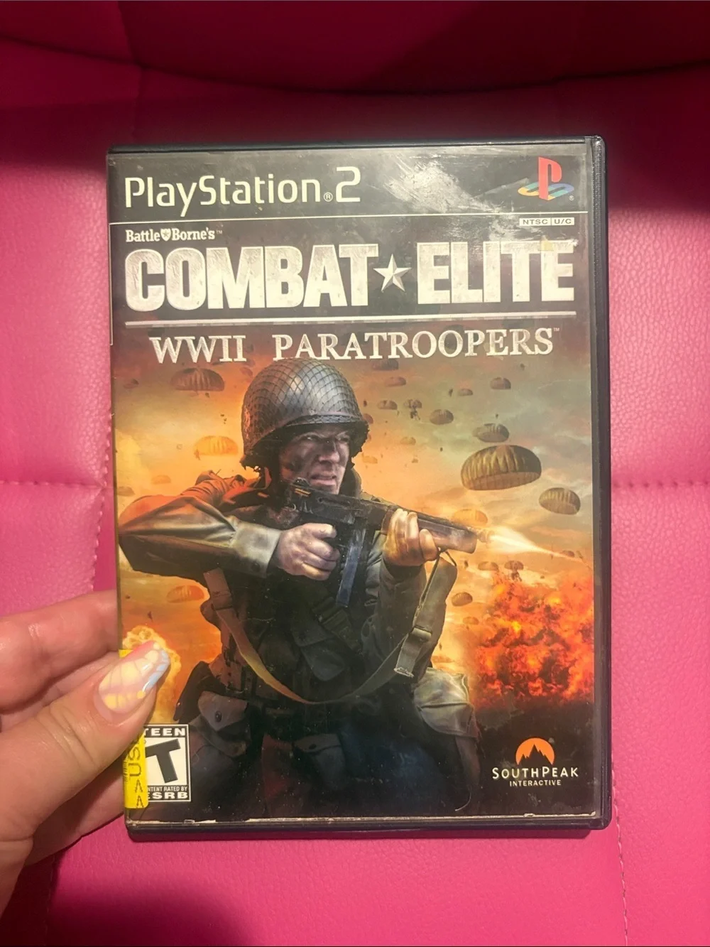 PlayStation 2 Combat Elite WWII Paratroopers CIB Tested Working